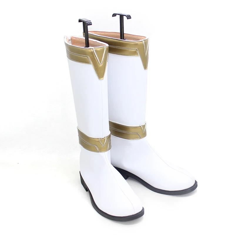 Kikai Sentai Zenkaiger Zenkaizer White Cosplay Shoes Boots Halloween Costume Accessories Props | Тематическая одежда и