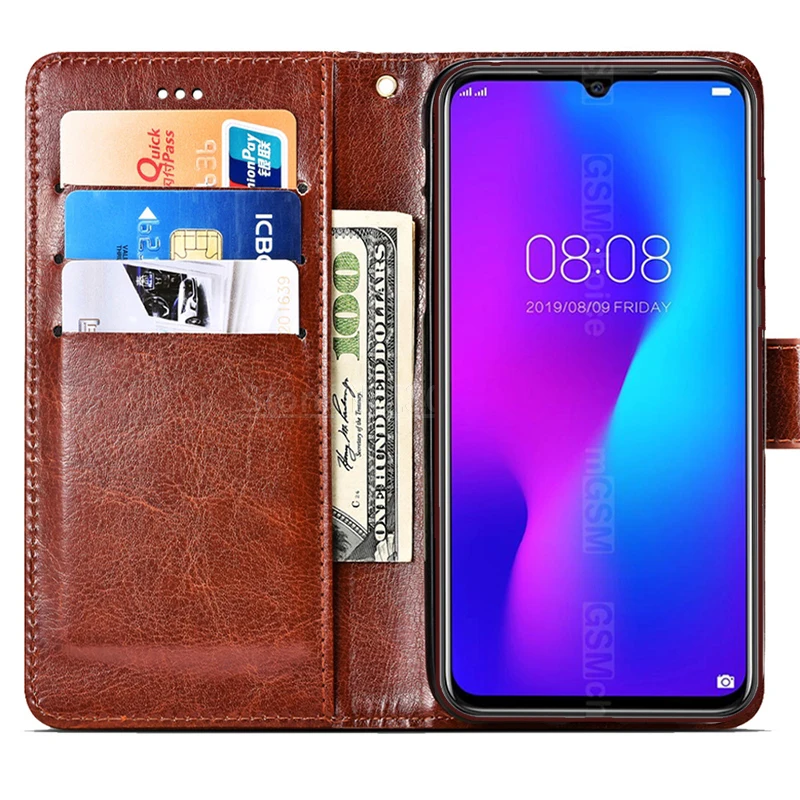 Флип чехол для телефона Doogee N20 с 3D цветочным узором Чехол Для Pro роскошный