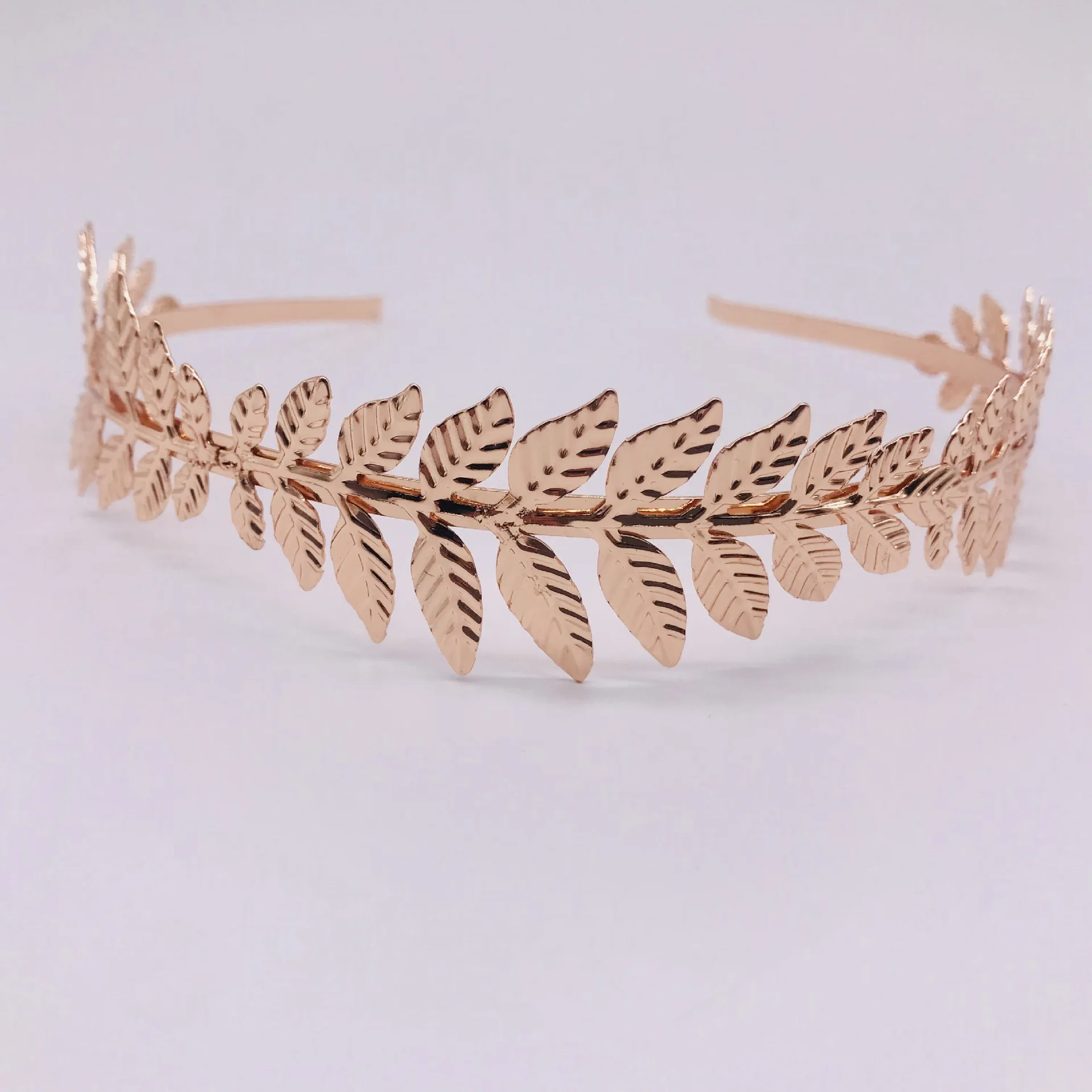 

Повязка для волос с листьями и короной, ободок Девушки Женщины