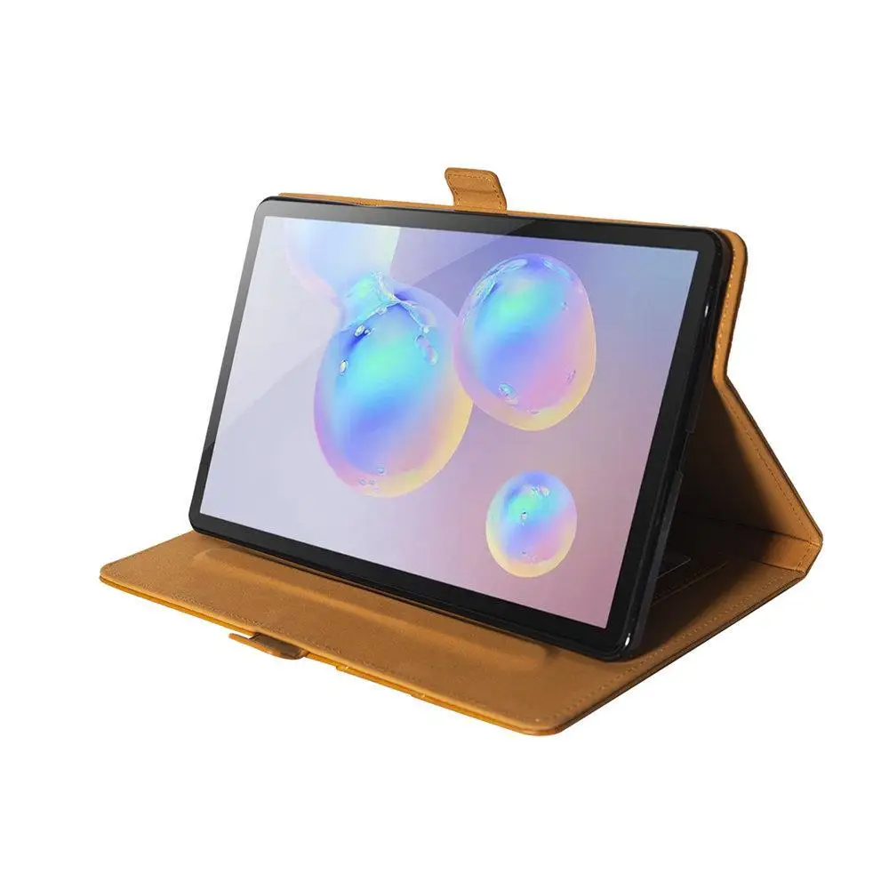 

Book Style Tablet Cover Case For Samsung Galaxy S6 Lite TP610 P615 10.4'' Leather Cover Skin Card Holder Shockproof Shell Fundas