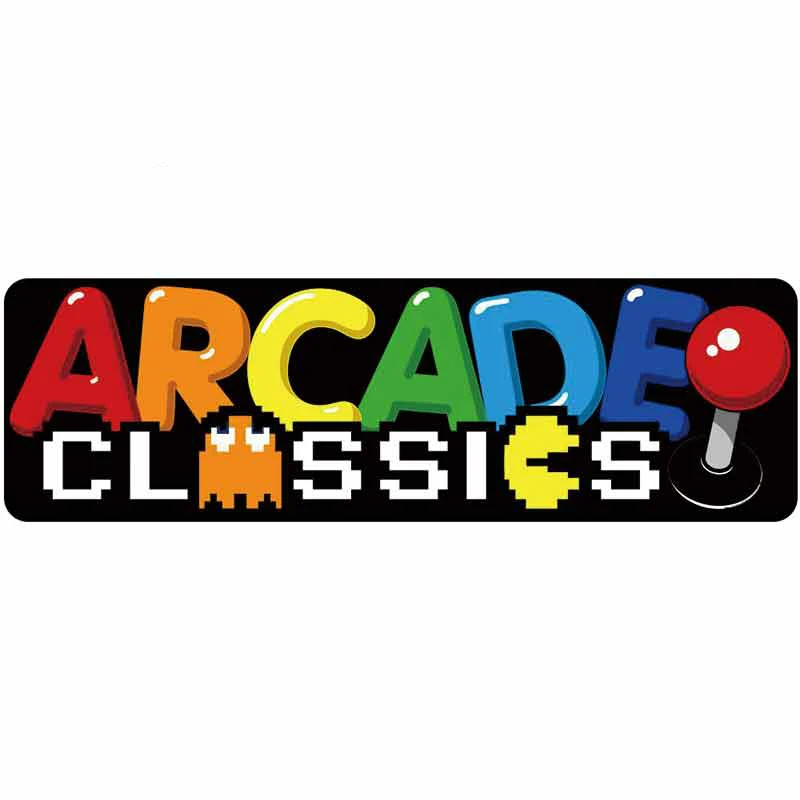 

Hot Funny Classics ARCADE Cartoon Graffiti KK Car Stickers Styling Sunscreen Decal Decorative PVC26*10cm Vinyl Car Window