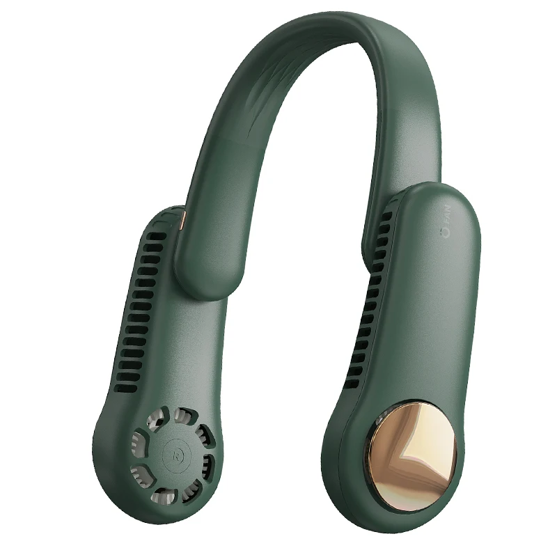 

Mini Neck Fan Portable Bladeless Fan Rechargeable Leafless Hanging Fans Air Cooler Wearable Neckband Opolar 260x Circulator Fans
