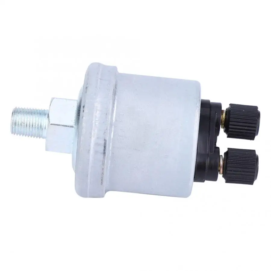 

1/8-27 NPTF Thread Oil Pressure Sensor Measuring Range Sender 0-10 BAR Oil Pressure Sending Unit For VDO