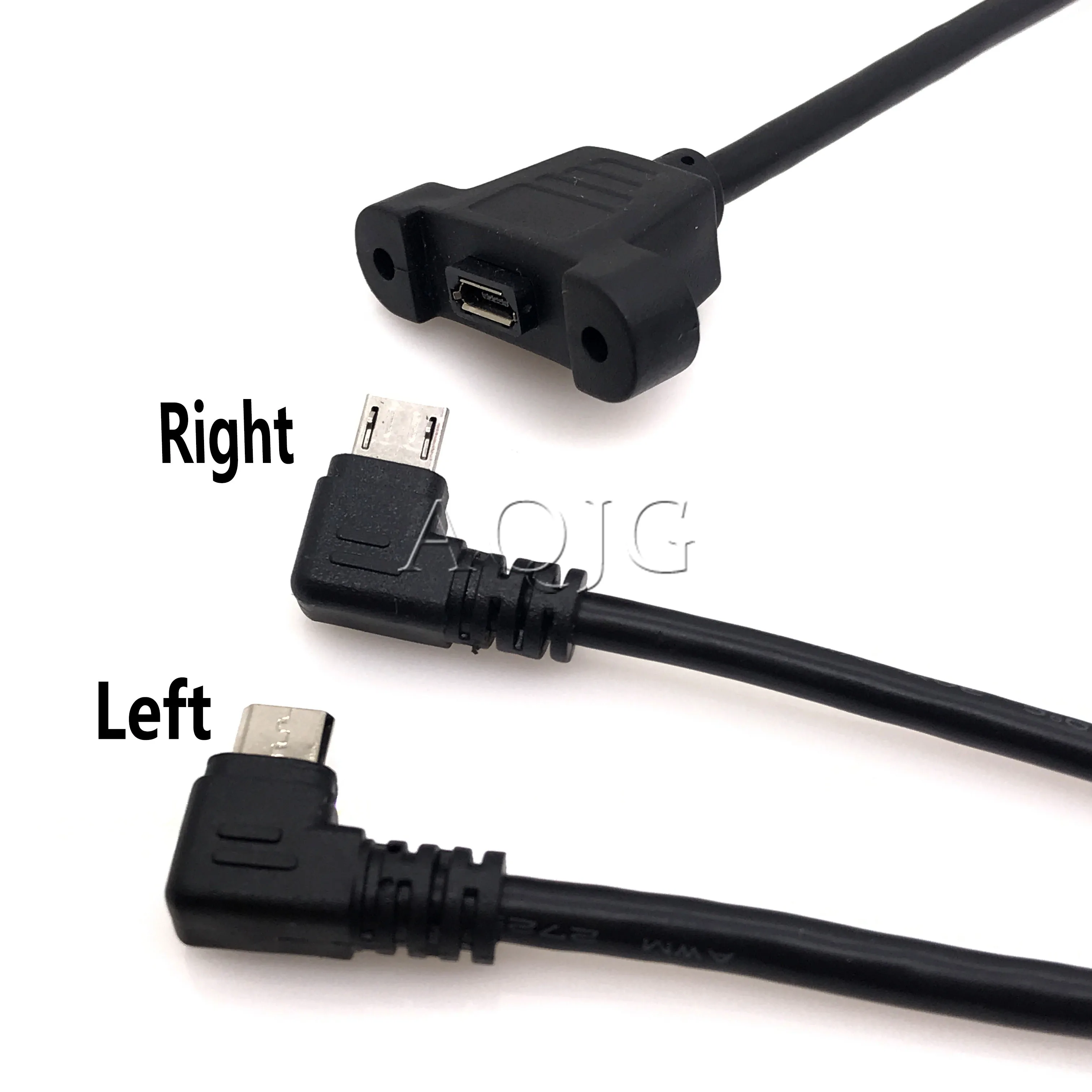 Правый левый угловой мини USB удлинитель с углом локтя Mini B 5pin 2 0 штекер гнездо 30 см