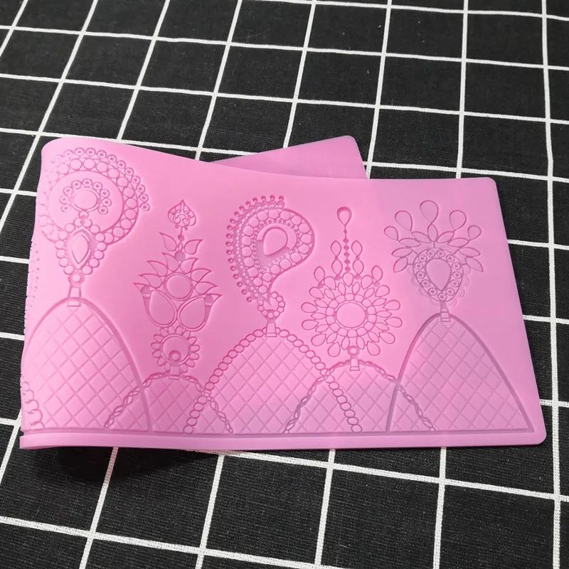 Новая подвесная кружевная силиконовая форма инструмент для украшения краев