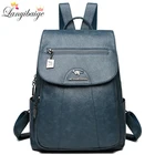 Новинка 2021, дизайнерская сумка, женский рюкзак, высококачественный кожаный дорожный рюкзак, большая вместительность, школьные сумки, женские сумки на плечо, Mochil