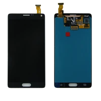 original note 4 amoled lcd for samsung galaxy note4 n910 lcd display n910t n910a touch screen digitizer assembly burn shadow