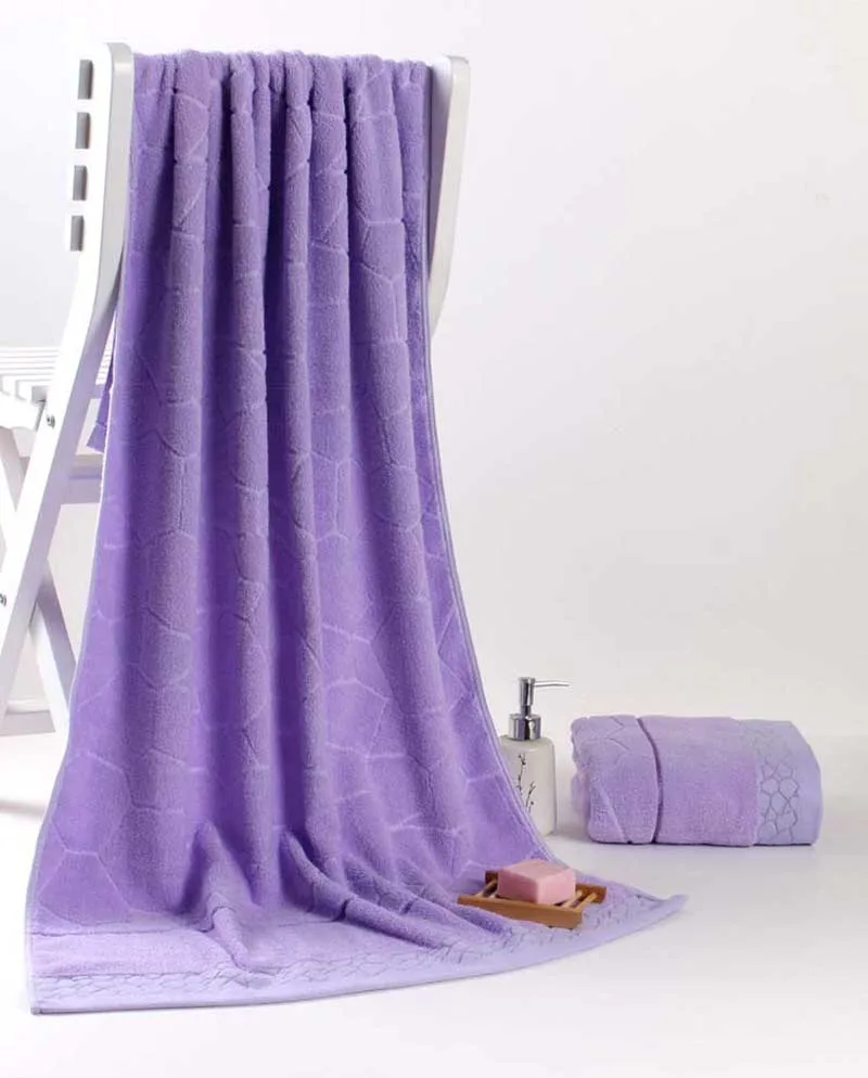 140x70cm Bath Towel Cotton towel 6 Colors Avaliable Cotton Fiber Natural Eco-friendly Embroidered Bath Towel