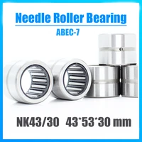 nk4330 bearing 435330 mm 5pc abec 7 solid collar needle roller bearings without inner ring nk4330 nk4330 bearing