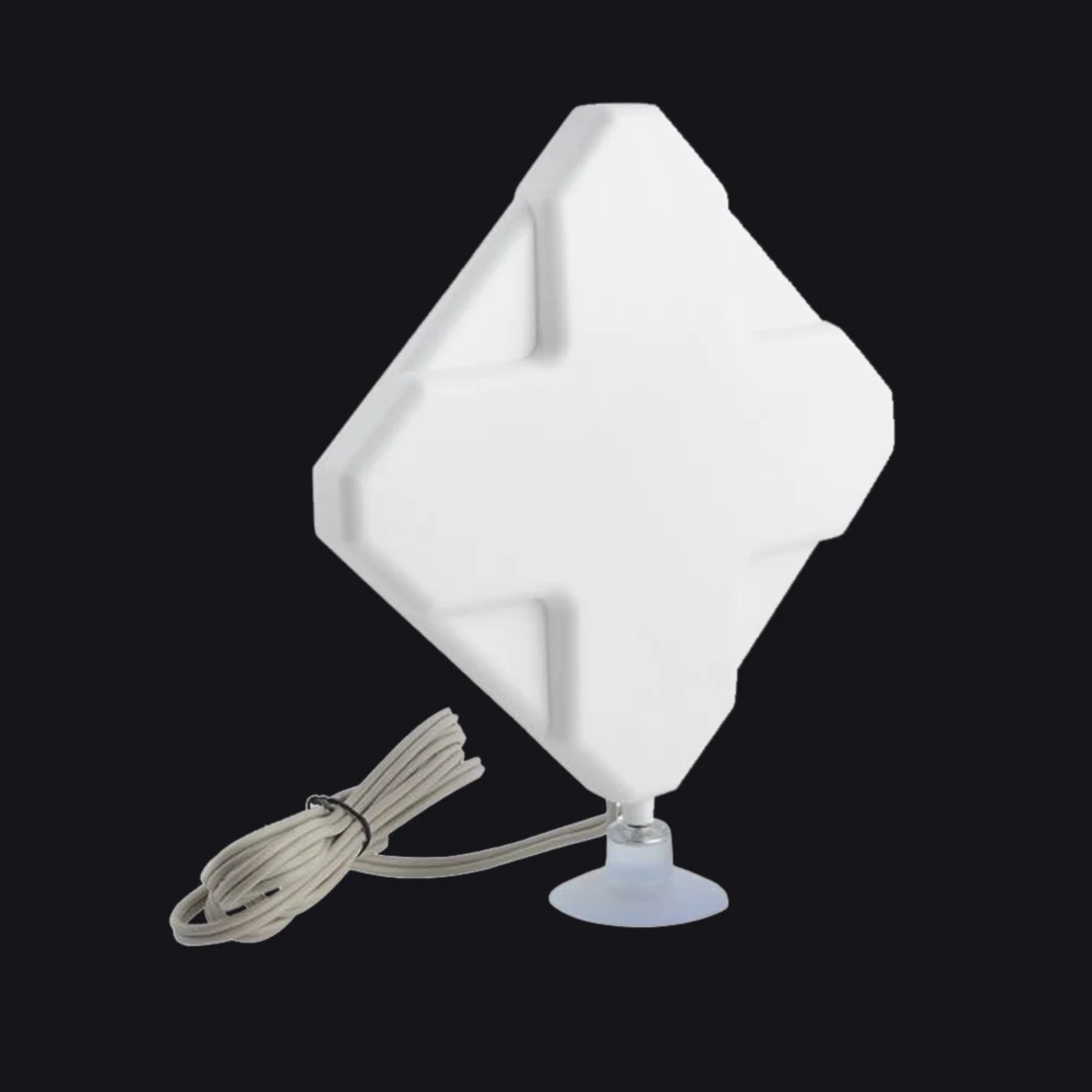 New 3G 4G Antenna 35dBi 2m Cable LTE Antena 2 * SMA connector for 4G Modem Router