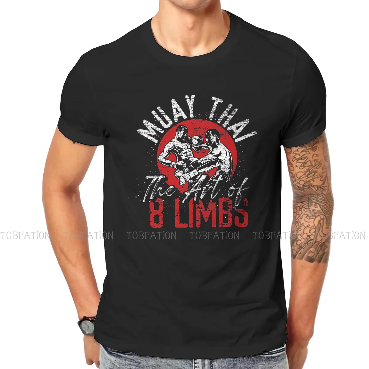 

Fighting Unique TShirt Muay Thai Top Quality New Design Gift Idea T Shirt Stuff Ofertas