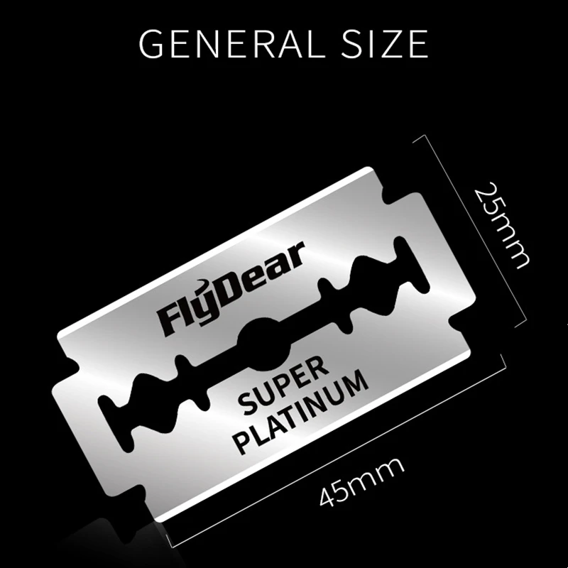 

500pcs Stainless Steel Double Edge Safety Blades With A Razor Kit Manual Shaving Razor Blades Set For Men Face Clean G0108