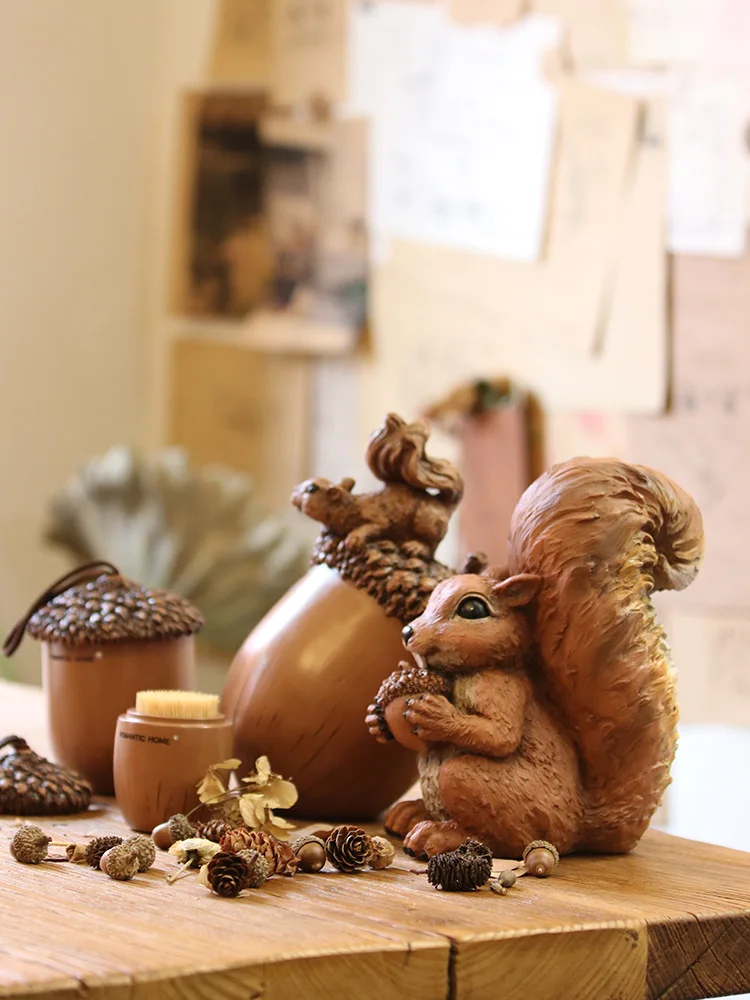 Креативная Копилка из смолы с изображением белки|Копилки для денег| |