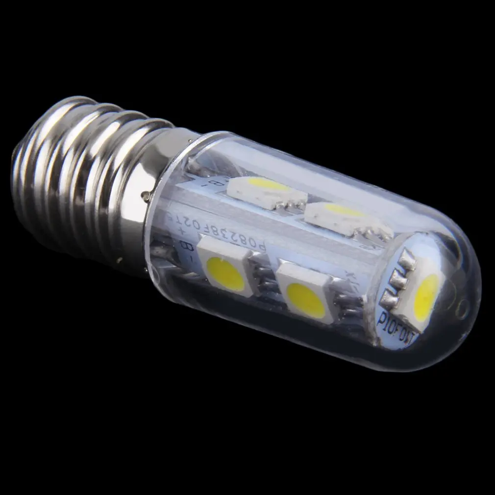 1х мини E14 1 Вт 7 светодиодный 5050 SMD Природа/теплый белый холодильник светильник