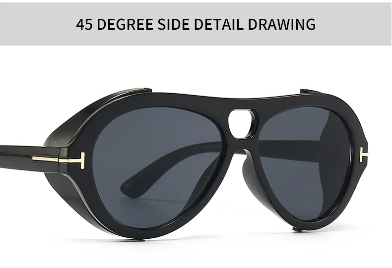 Солнечные очки JackJad в стиле стимпанк для мужчин и женщин модные крутые