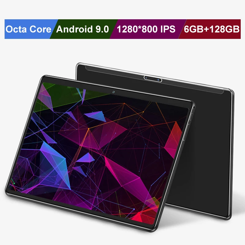 3g/4G LTE 10,1 дюймовый планшетный ПК Google store Android 9,0 Восьмиядерный 6 ГБ RAM128GB rom смартфон Android 9 wifi 1" игровые столы