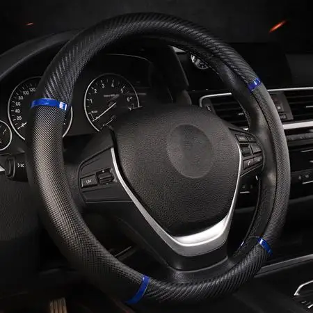 Universal Car Steering Wheel Cover Artificial Leather Comfortable Non-slip Automobile Steering-Wheel | Автомобили и мотоциклы
