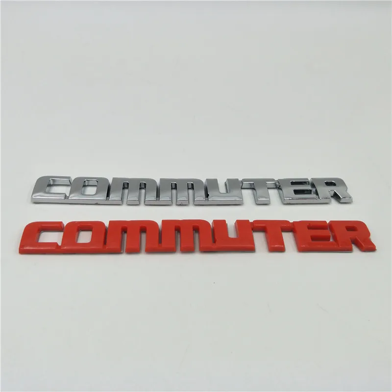 

For Toyota Hiace Commuter Back Rear Chrome Tailgate Logo Emblem Decal 2005-2016