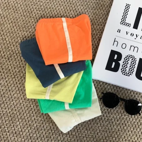 Южная Корея Стиль Знаменитостей младенцев Чистый хлопок короткие леггинсы для