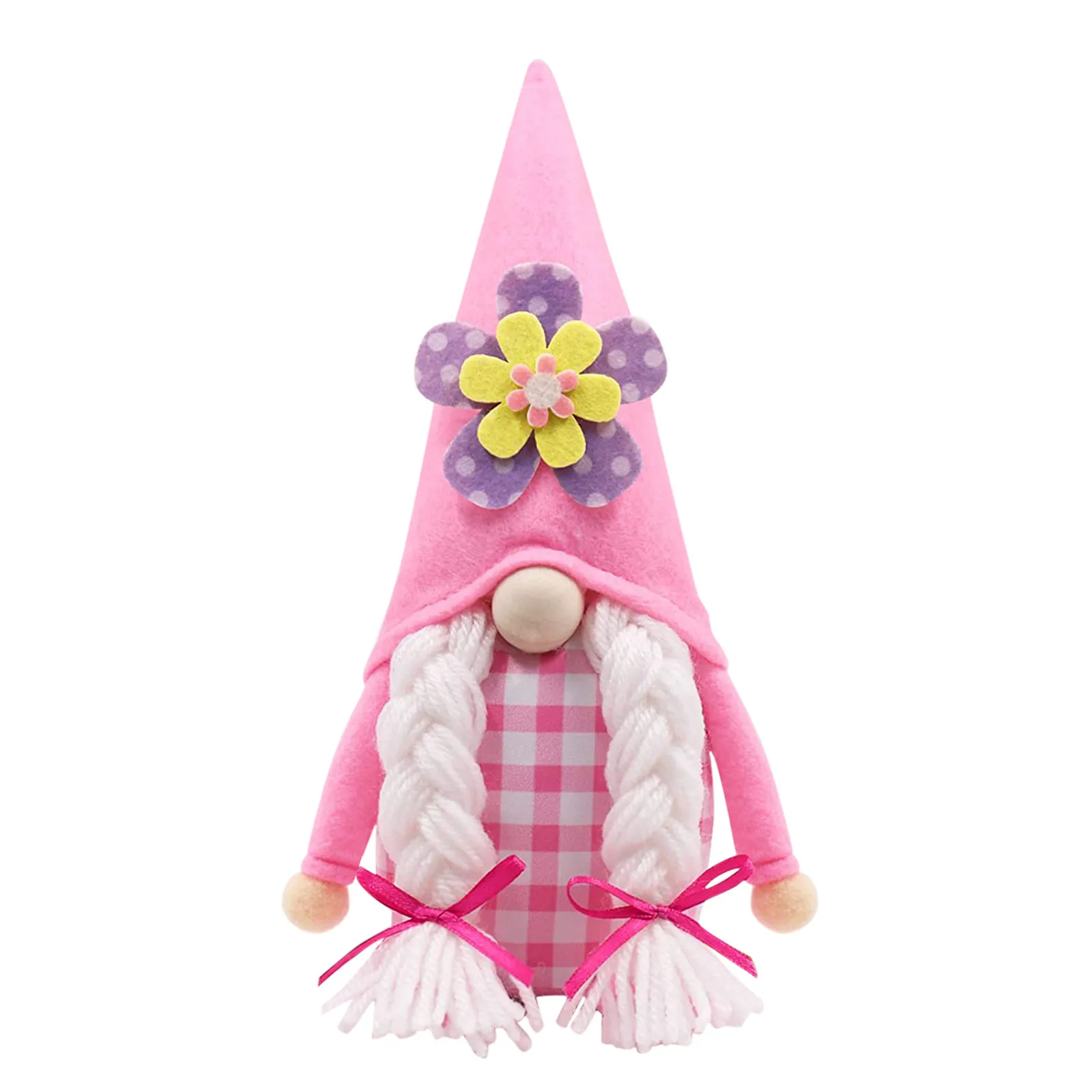 

2pcs Carrot Shape Easter Bunny Gnome Decoration Easter Faceless Doll Easter Plush Dwarf Home Party Decorations Kids Toys