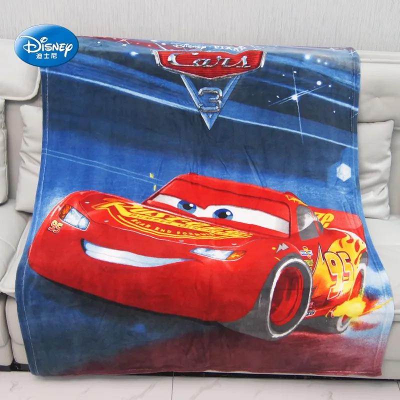 Disney автомобили Одеяло пледы Mc Queen Коралловое Флисовое одеяло осень скидки 117x152 см