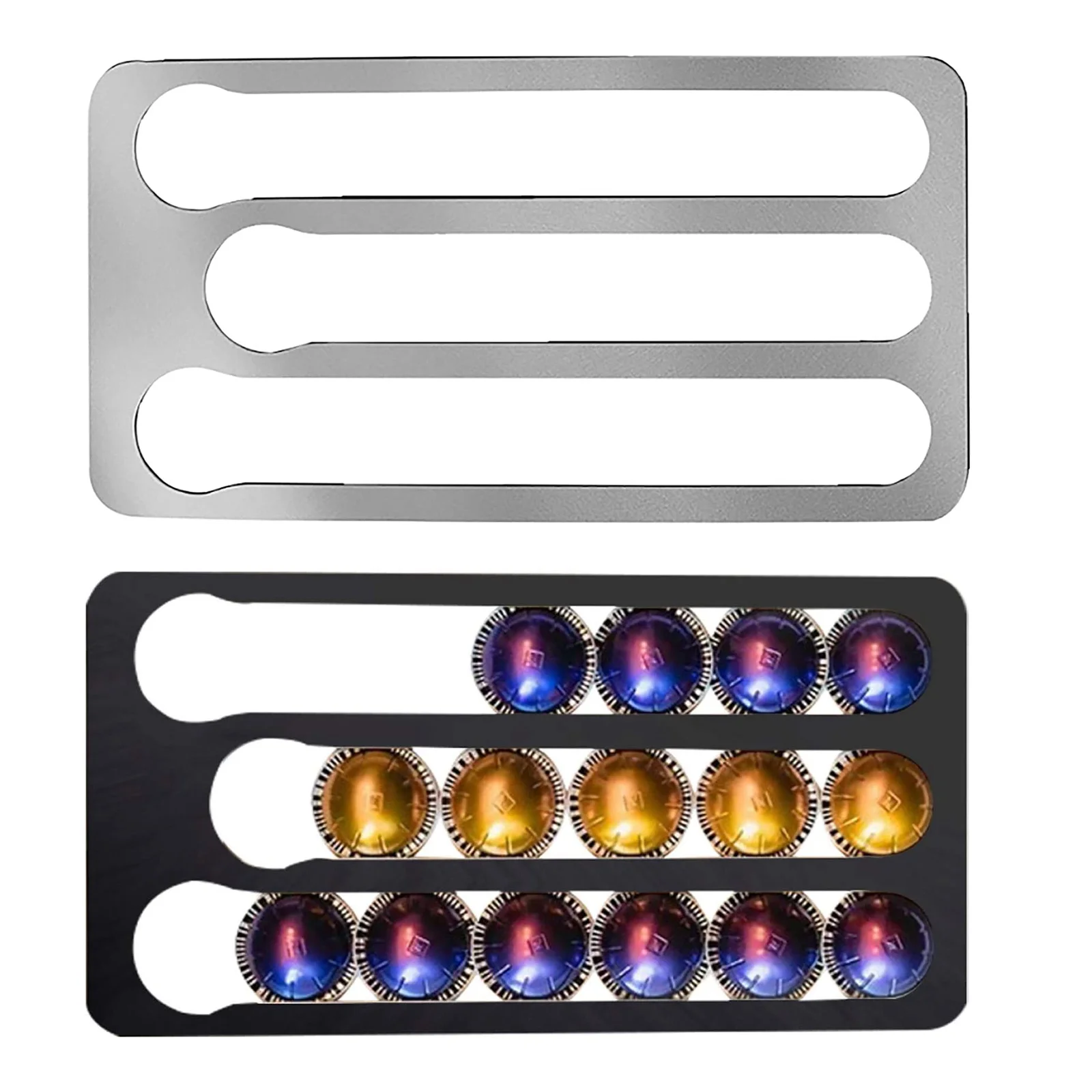 

Suitable For Nespresso Vertuo Capsule Coffee Pod Holder Wall-Mounted Coffee Storage Rack Coffee Holder