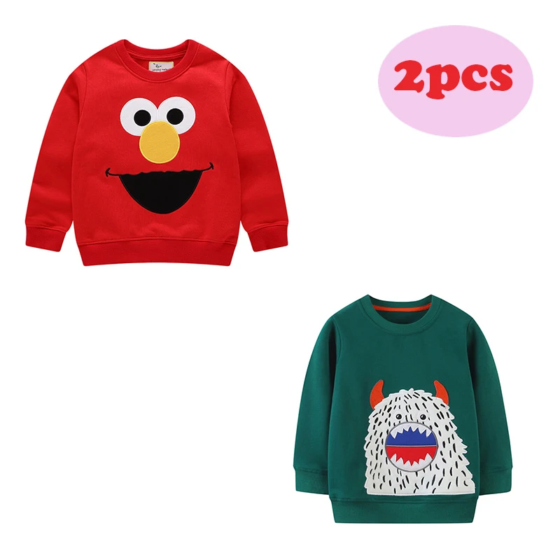 Sudadera con Estampado de dinosaurios para ni&ntilde;os y ni&ntilde;as, ropa de algod&oacute;n con capucha, oto&ntilde;o e invierno, novedad-3