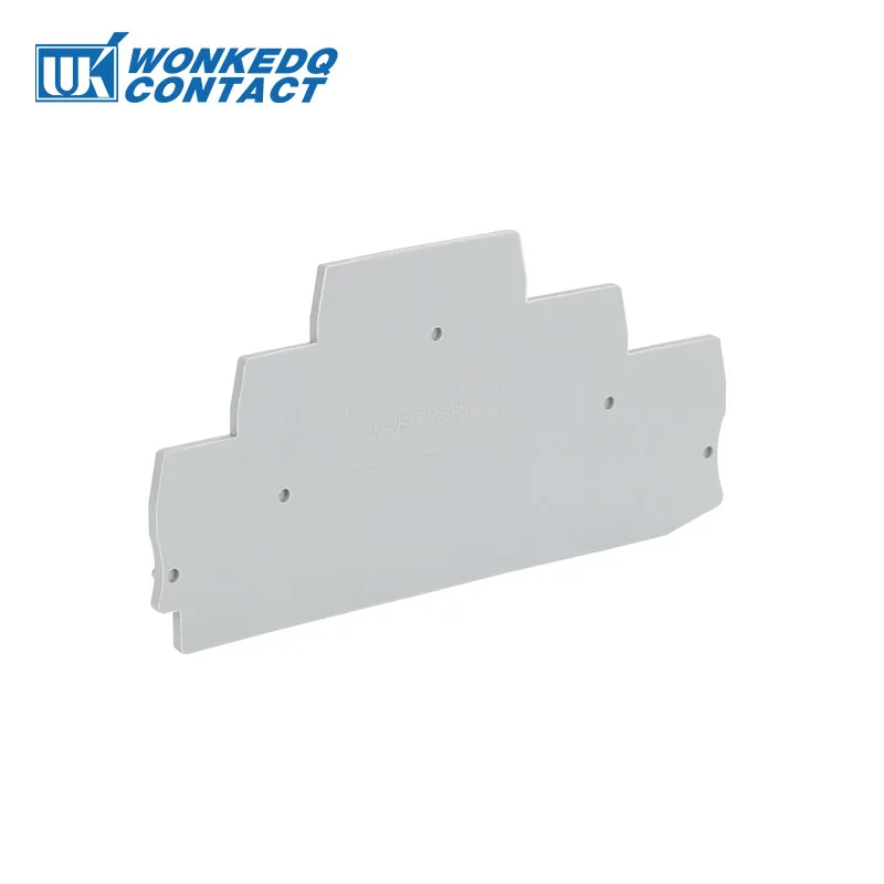 D-ST2.5-3L Концевая крышка серии Phoenix ST и PT на din-рейку клеммные блоки Концевая крышка 99x51x2,2 мм