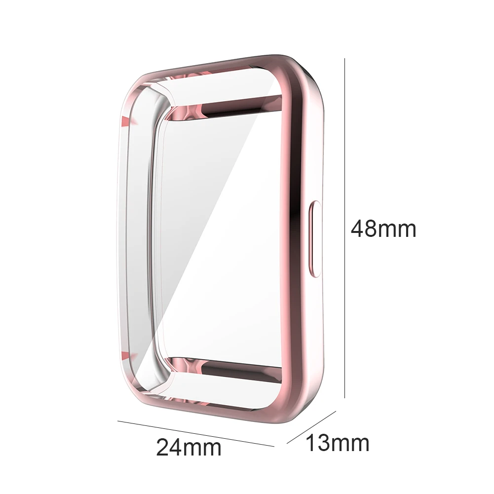 

For Honor Band 6 Watch Case Soft TPU Protective Cover For Huawei Honor Band 6 Full Screen Protector Cases Frame Bumper Shell