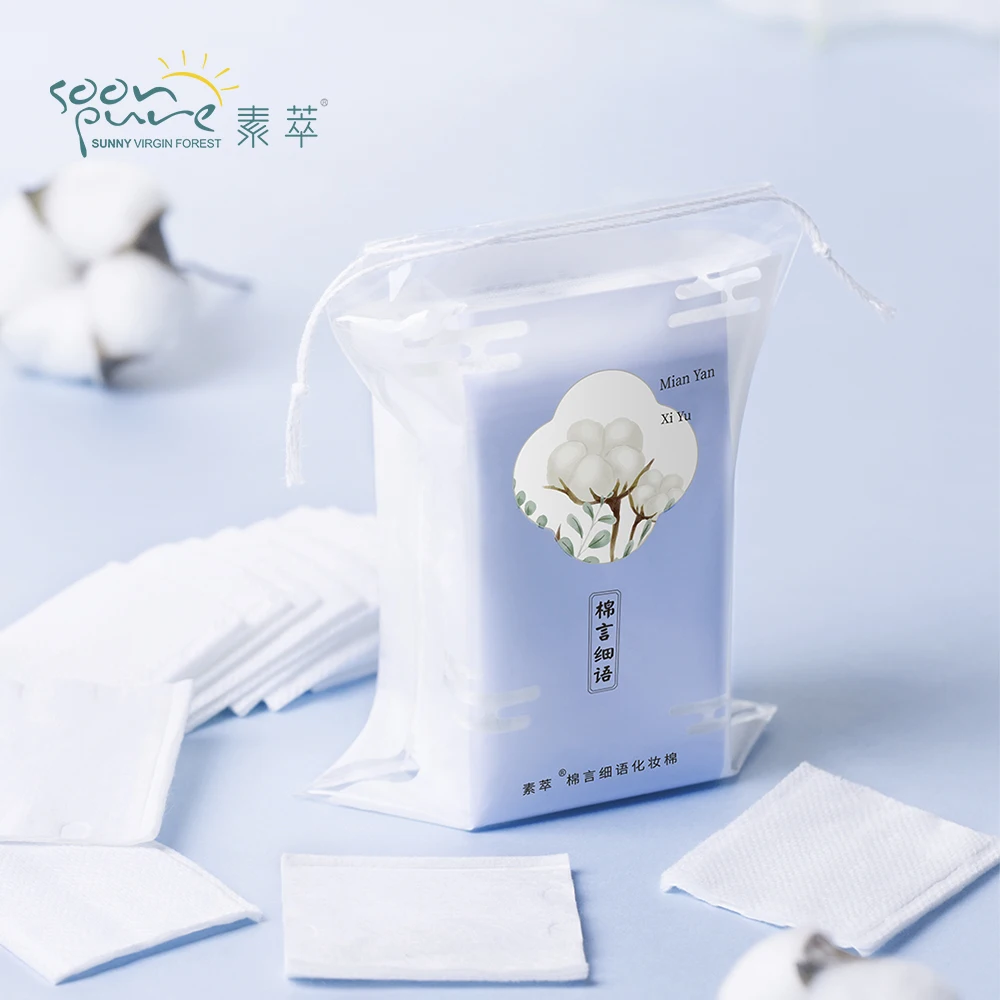 Крем для макияжа SOONPURE 50 шт. хлопковых подушек очищающие салфетки средство