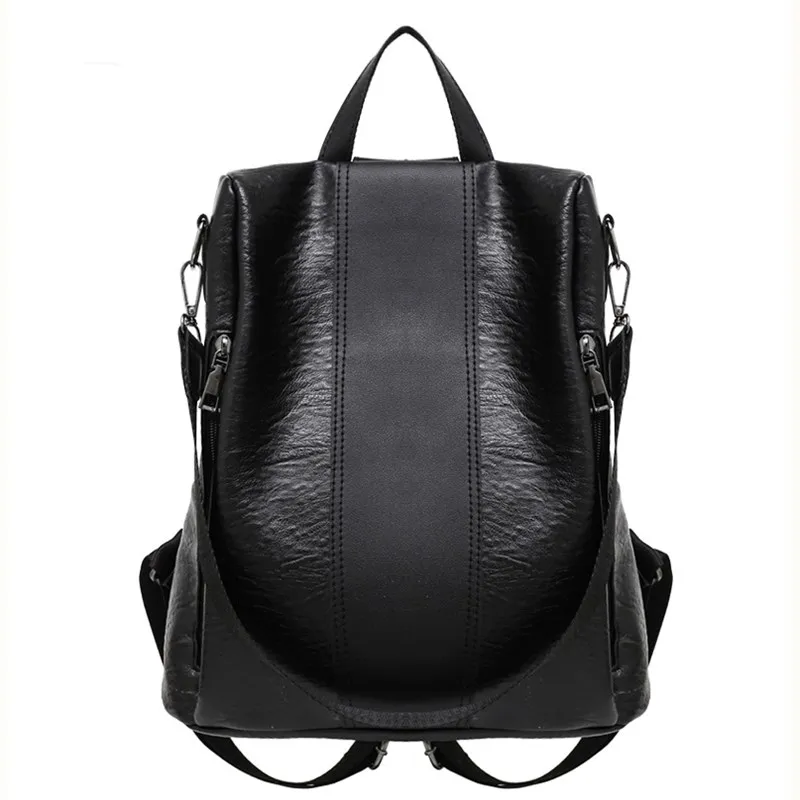Рюкзак женский из искусственной кожи черный 2019|Женские рюкзаки| |