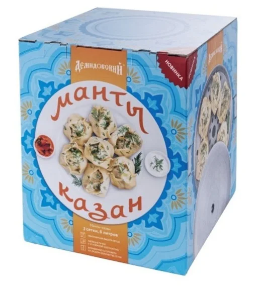 Scovo мт-040 mantovarke (Manti-cauldron) 6 L 3 grid | Casseroles &amp Ishinabes