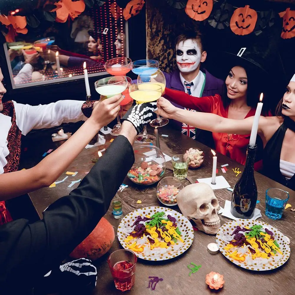 

Fidget Toys Montessori Fidget Toys Antistress Soft Rubber Skull Frame Human Stretchable Pearlescent Tricky Halloween