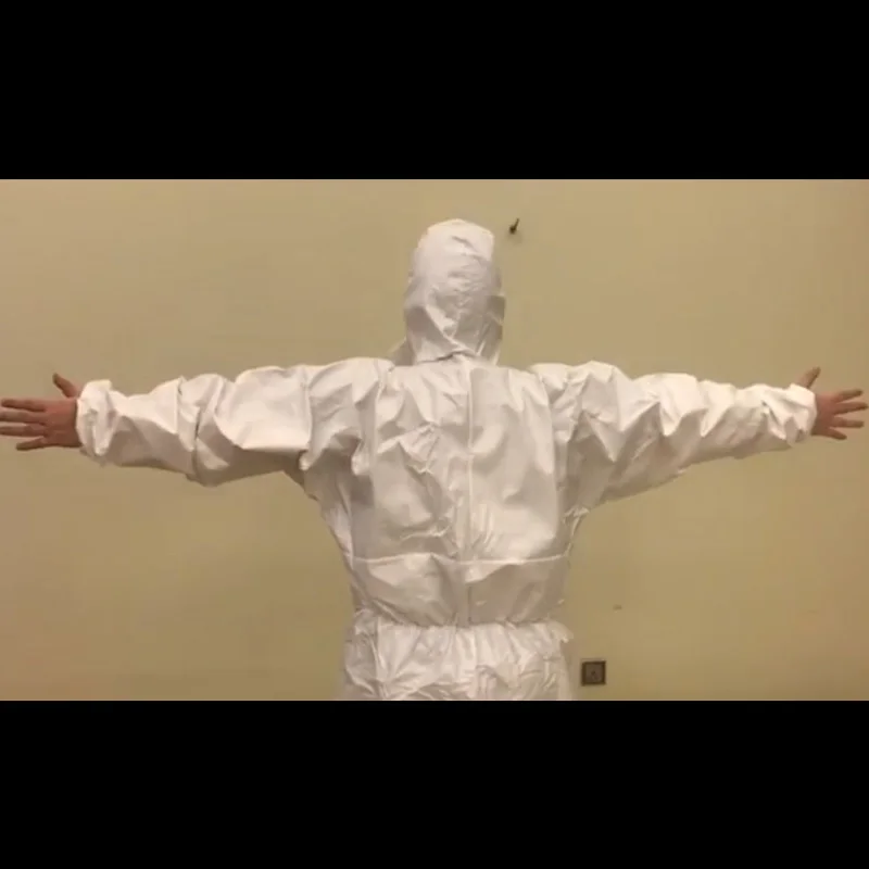 Защитная одежда изоляционный костюм цельная защитная 3 слоя очень хорошее