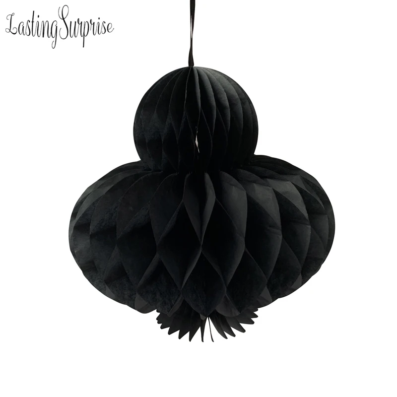 1 шт. бумажные Медовые соты Ассорти Дизайн покера висячие украшения вечерние