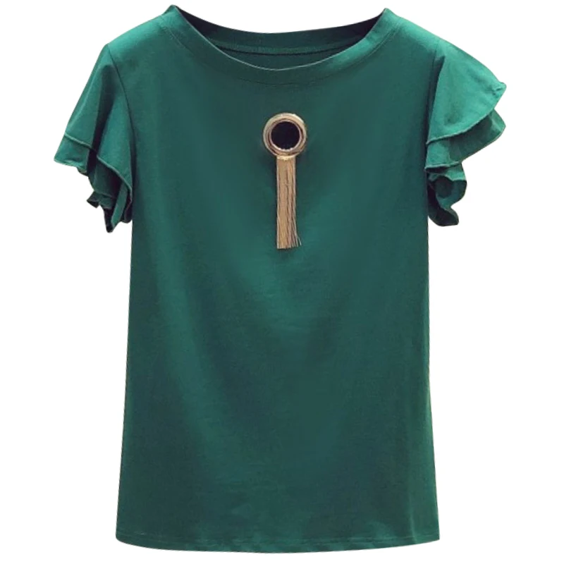 

T Shirt Women Rainbow Striped Tops Harajuku Tshirt 2021 Summer Short White