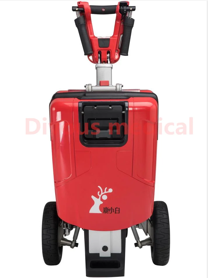 Hot Sale Luggage Mini Portable Folding Three-Wheel Electric Tricycle Power Scooter Wheelchair Could Carry On The Plane | Красота и