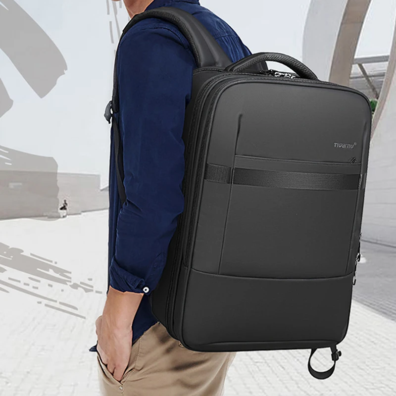 

Men Waterproof Laptop Backpack Anti-Theft Backpack Fashion Backpack For Men Male Travel Leisure Backpack Large Capacity Bag