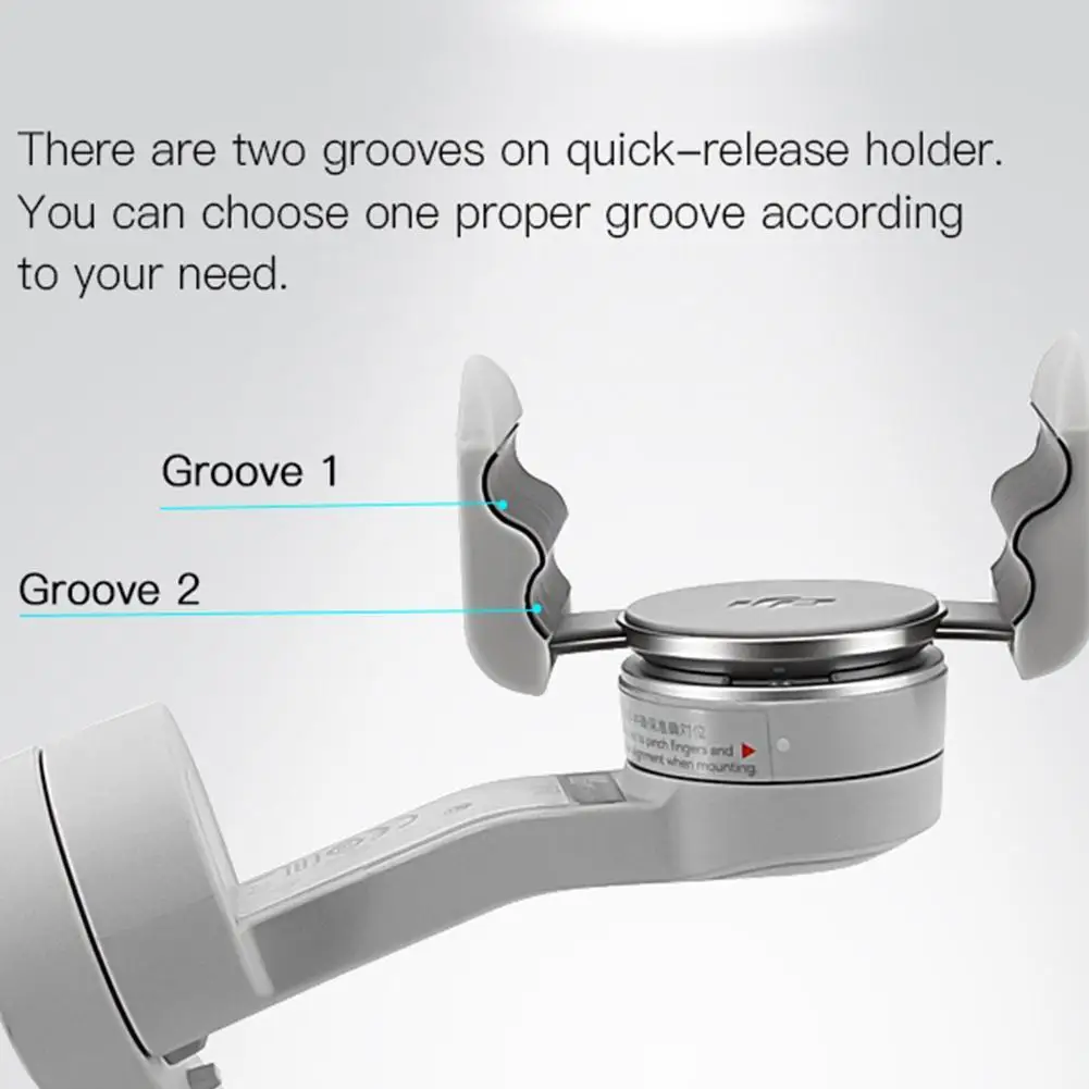 

1 Pcs New for Dji Om 4 Handheld Gimbal Mobile Phone Quick Release Bracket Magnetic Mobile Phone Buckle Extension Extend Bracket