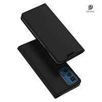 for motorolamoto edge 2020 pro20 lite dux ducis skin pro series leather wallet flip case steady stand magnetic closure