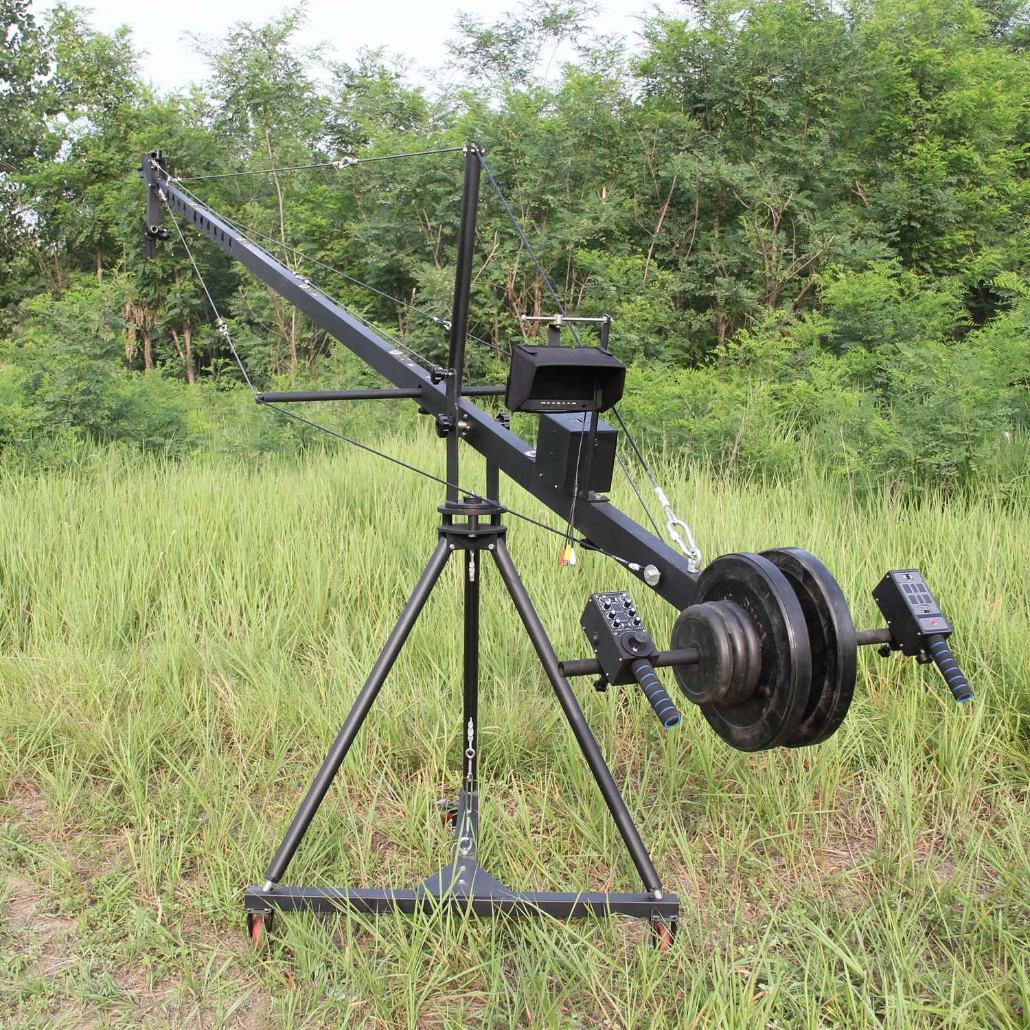 Профессиональная камера DV Crane Jib 3m 6m 8m square для видеосъемки с 2 осевой