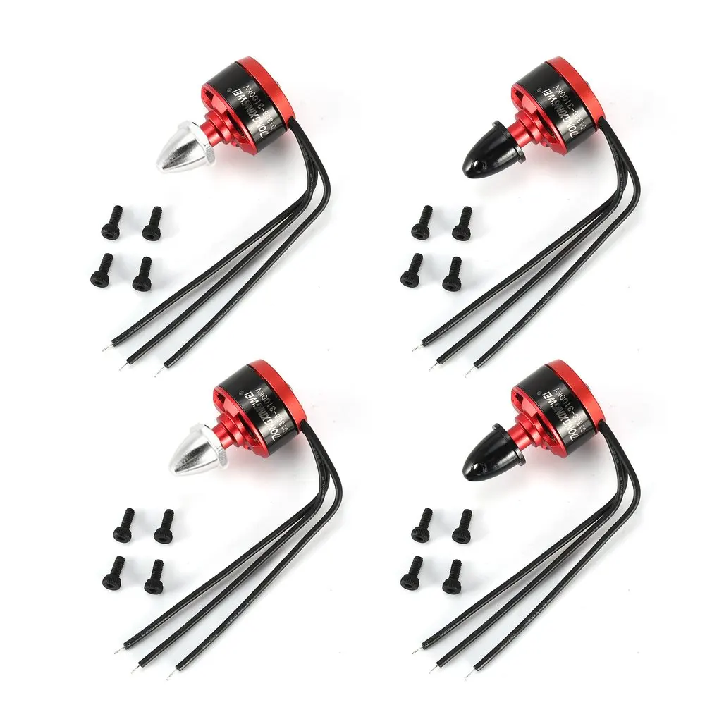 

4pcs CW CCW D1306B 3100KV 2-3S Electric Brushless Motor for 160 180 250mm RC Drone Quadcopter Multicopter Aircraft