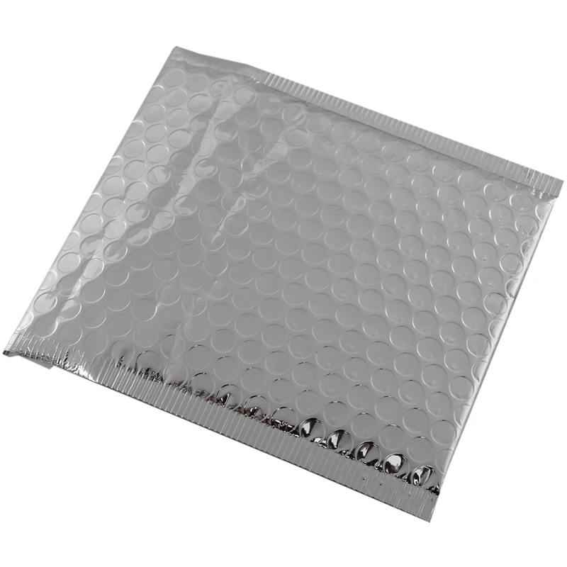 

50Pc Packaging Shipping Bubble Mailers Gold Paper Padded Envelopes Gift Bag Bubble Mailing Envelope Bag 15x13Cm+4Cm