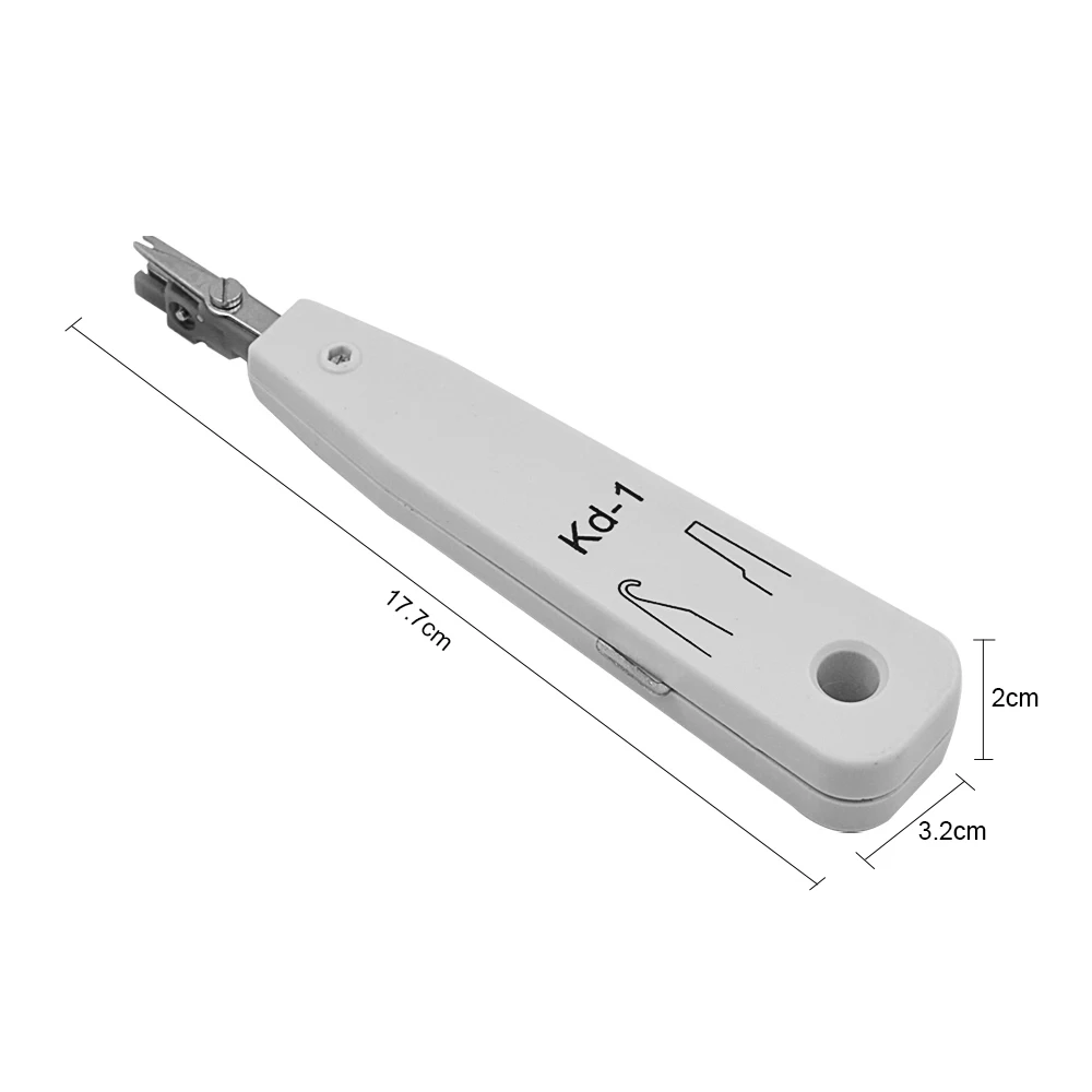 CHIPAL Профессиональный Krone Lsa-plus KD-1 RJ11 RJ45 телекоммуникационный телефонный провод кабельный Пробивной сетевой набор инструментов обжимной инструмент
