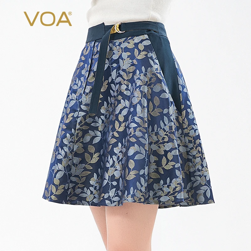 VOA натуральная шелковая окрашенная в пряже жаккардовая 24 момме Талия