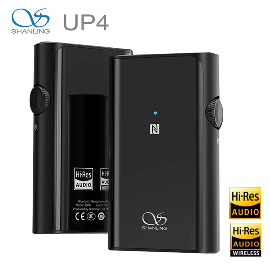 Портативный Hi Fi аудио усилитель SHANLING UP4 Res Bluetooth 5 0 Двойной ЦАП/усилитель для