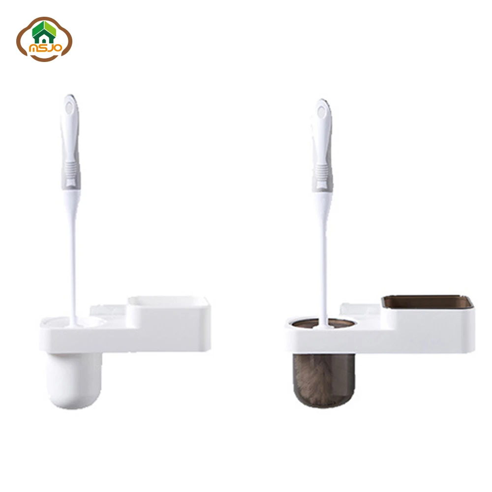 MSJO туалетная щетка набор Мураль держатель черные полки для чашек Wc аксессуары
