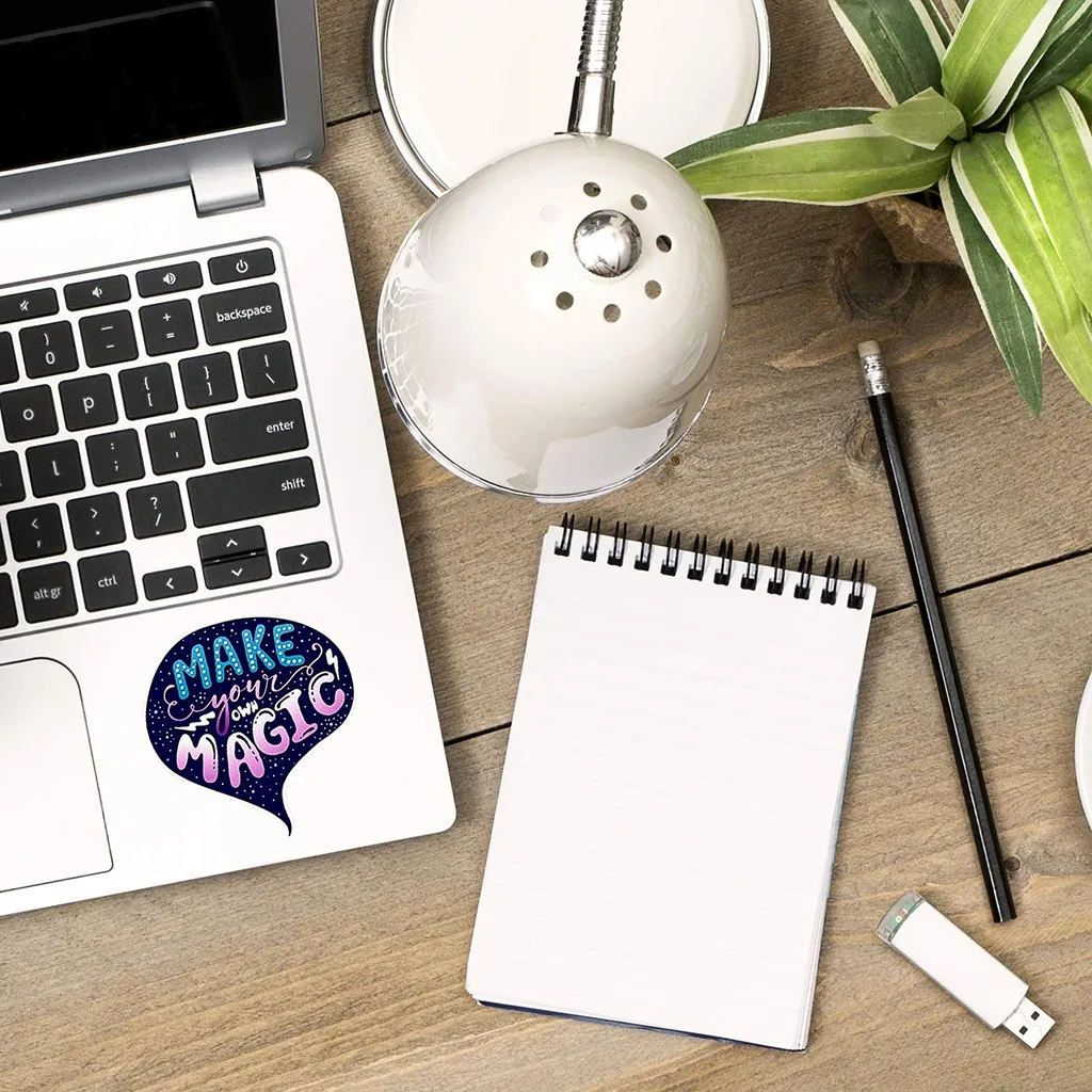 Бутылки для воды с наклейками большие милые водонепроницаемые эстетические