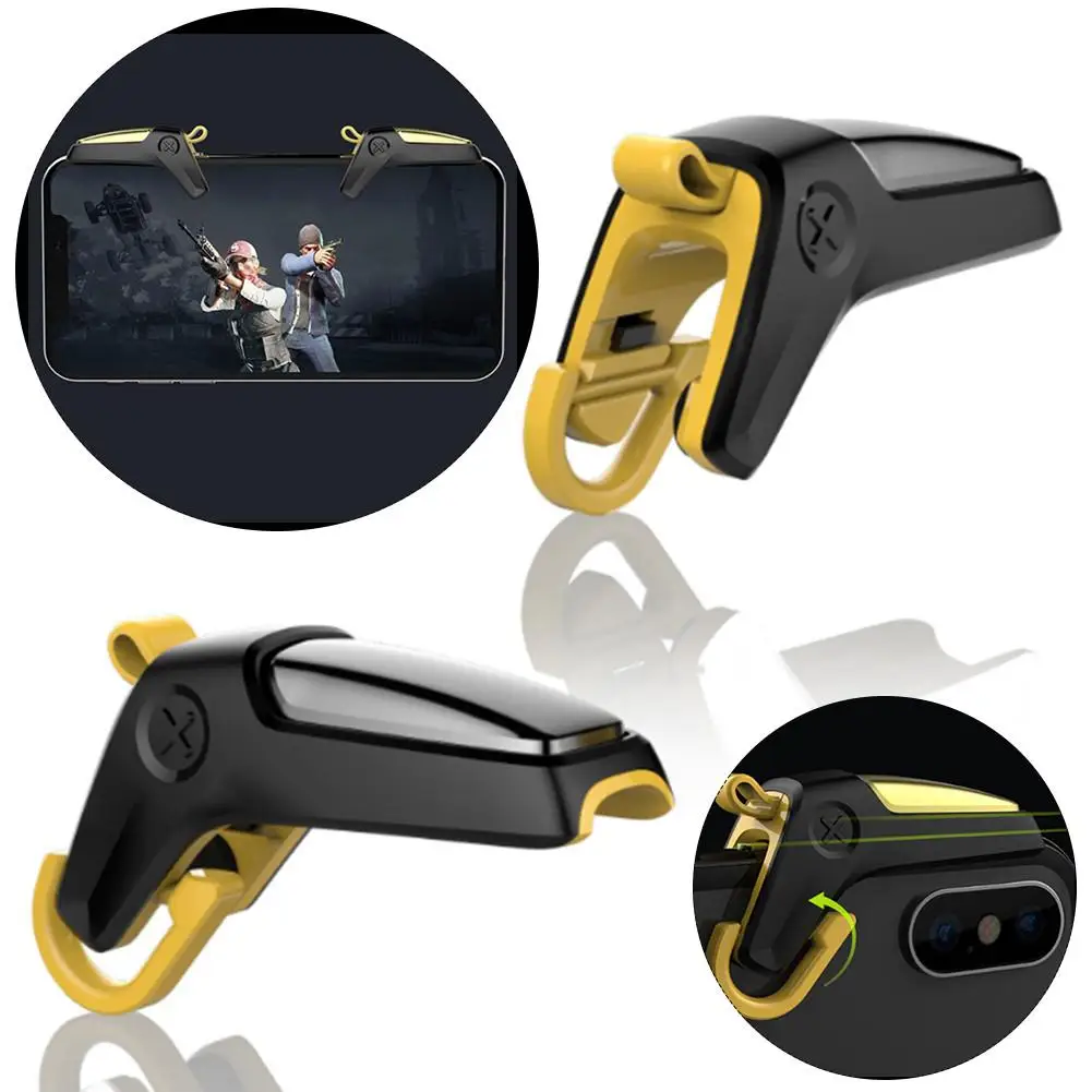 1 пара мобильных игровых контроллеров Кнопка триггера для PUBG Shooter Джойстик