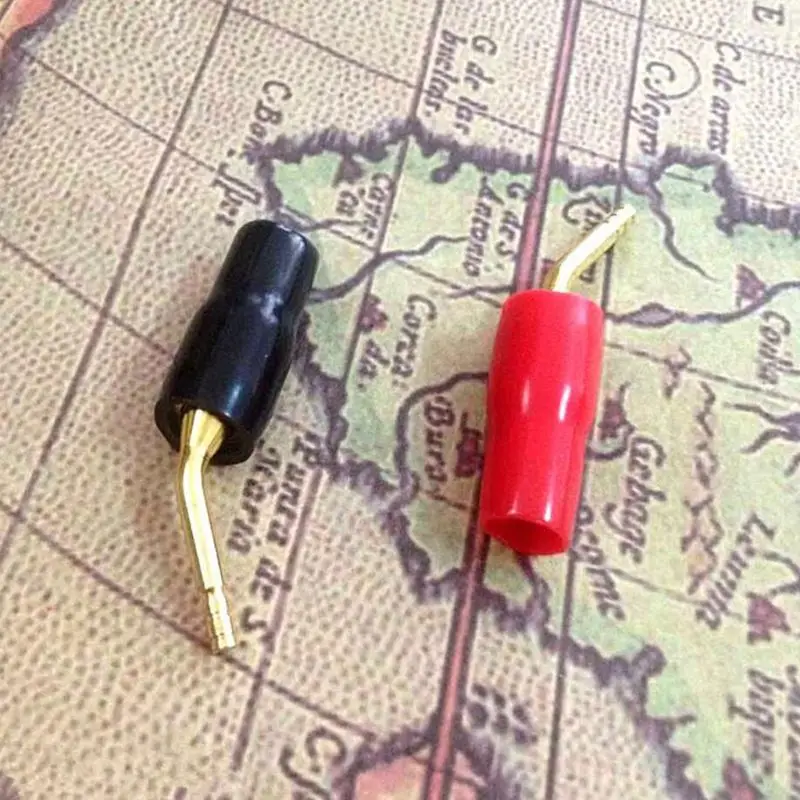 Разъемы для аудио разъемов типа банан 2 пары коннектор вилок акустической